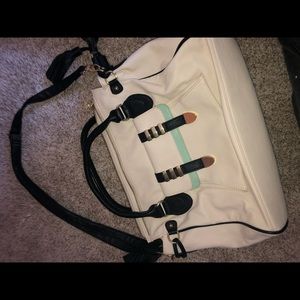 Large cream Steve Madden bag